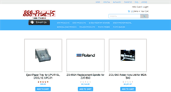 Desktop Screenshot of 888print15.com
