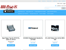 Tablet Screenshot of 888print15.com